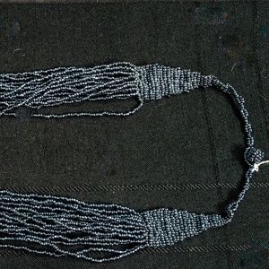 24" Waterfall Hematite Multi Strand Handmade